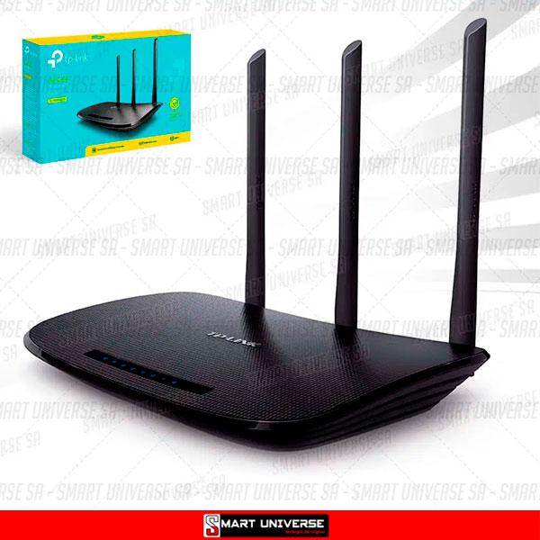 Router inalámbrico WiFi Tp-link 3 Antenas 450Mbps - SMART UNIVERSE S.A