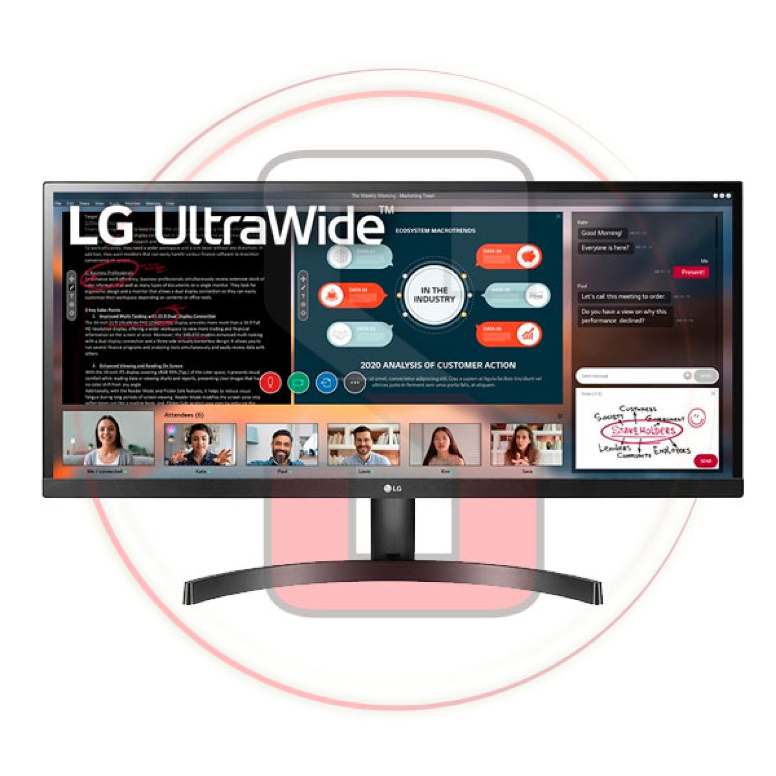 Monitor IPS LG 29" FullHD Freesync Hdmi 75hz Ultra Ancho SMART
