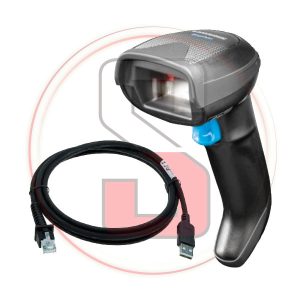 Datalogic Lector de Códigos de Barra 2D Imager Scanner, No Stand, No Base, USB, Black