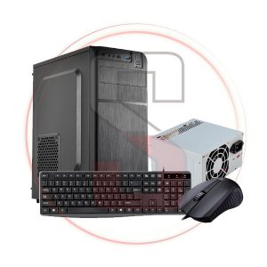 COMBO CASE NEGRO ATX T-M FUENTE 600W XTRATECH