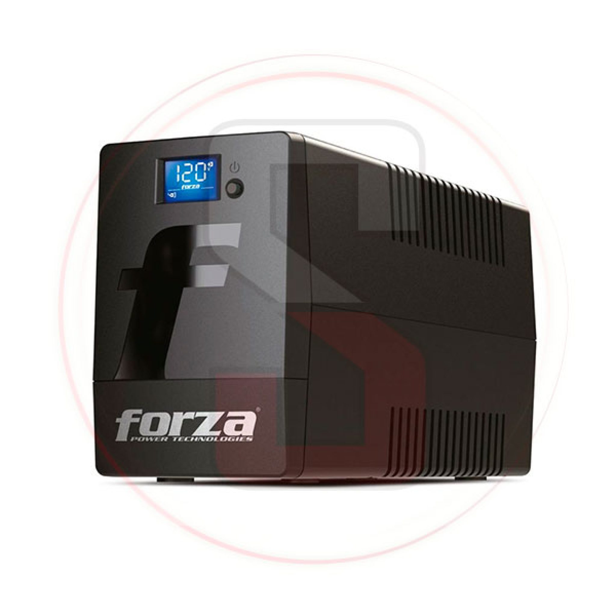 Ups Forza Inteligente 1500va900w 8 Salidas Lcd Táctil Torre 120v Smart Universe Sa 4214