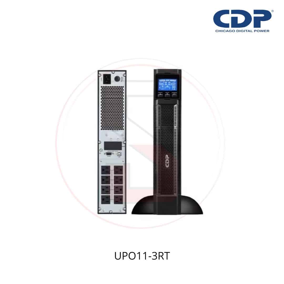 UPS ONLINE CDP UPO11-3RT 3000VA/2700W/ E/S:120V/ MONOFASICO/ 8 SALIDAS DOBLE CONVERSION/RACK/TORRE 3 UPS ONLINE CDP UPO11-3RT 3000VA/2700W/ E/S:120V/ MONOFASICO/ 8 SALIDAS DOBLE CONVERSION/RACK/TORRE - Imagen 3
