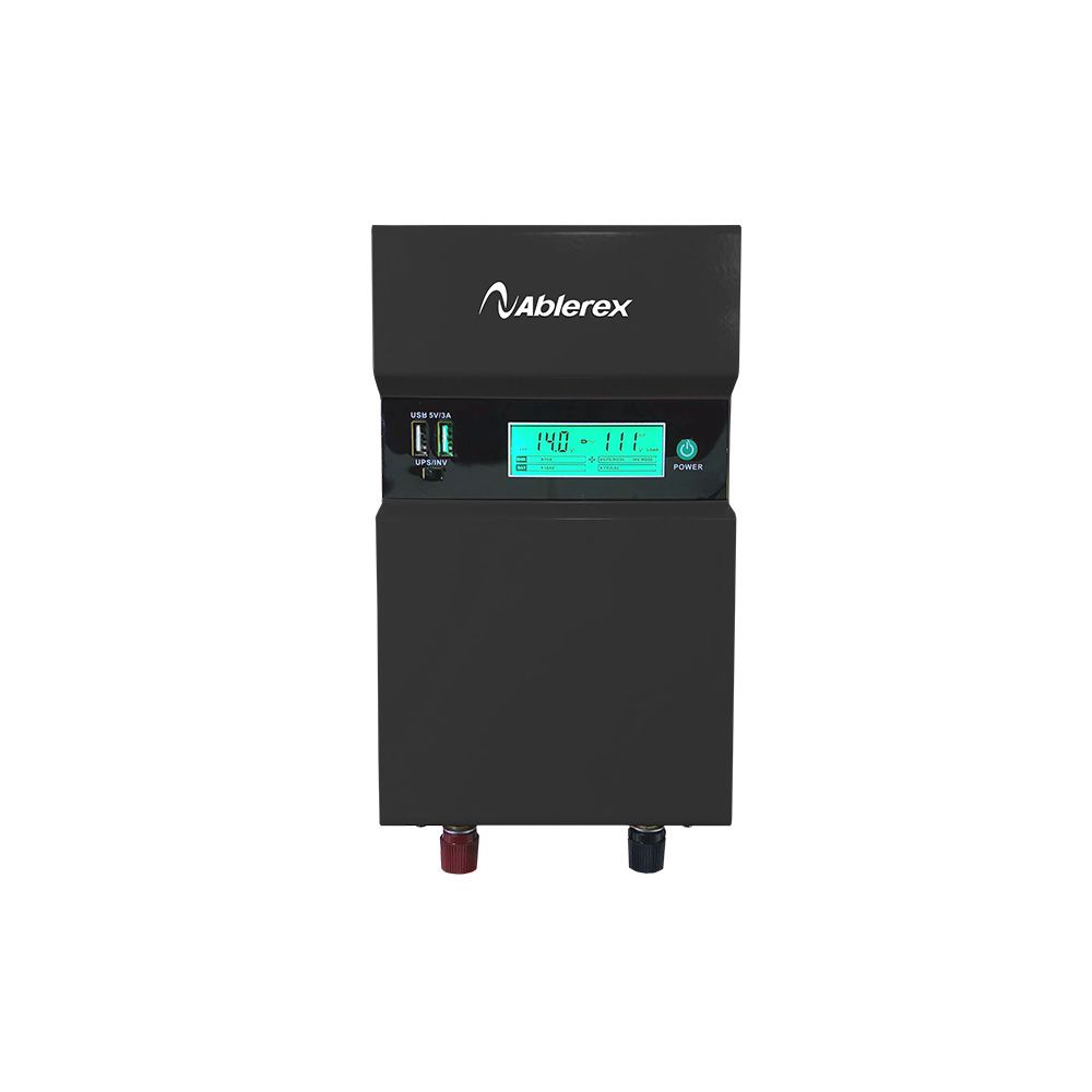 INVERSOR ABLEREX/AB-BNINV-1000 /1000VA/500W/120V/4 TOMAS/2 USB 5V 3AH 1 INVERSOR ABLEREX/AB-BNINV-1000 /1000VA/500W/120V/4 TOMAS/2 USB 5V 3AH