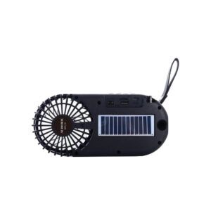 PARLANTE AUDIOBOX/VENTILADOR PORTATIL RECARGABLE RFX-40 FM RADIO BLUETOOTH CARGA SOLAR