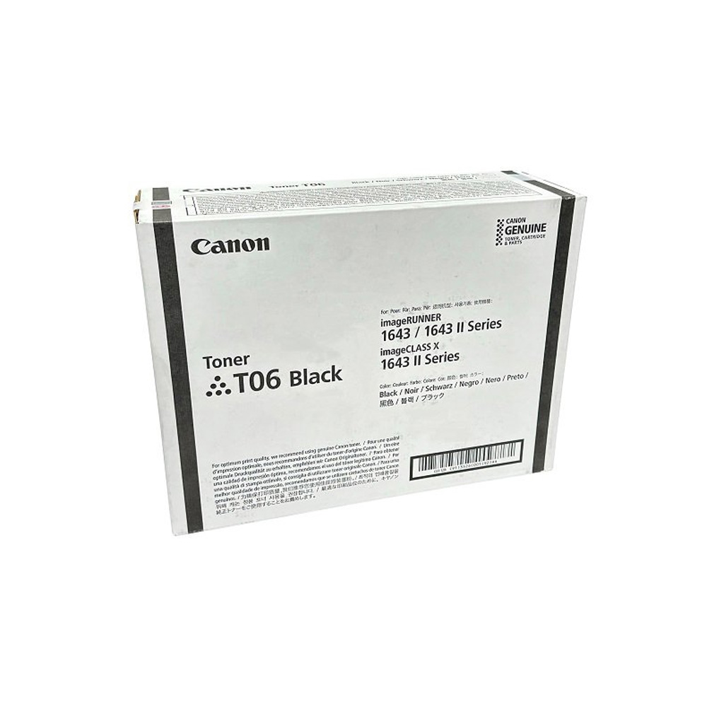 TONER CANON NEGRO T06 RENDiMIENTO 20500 IMPRESIONES IR 1643 1 TONER CANON NEGRO T06 RENDiMIENTO 20500 IMPRESIONES IR 1643