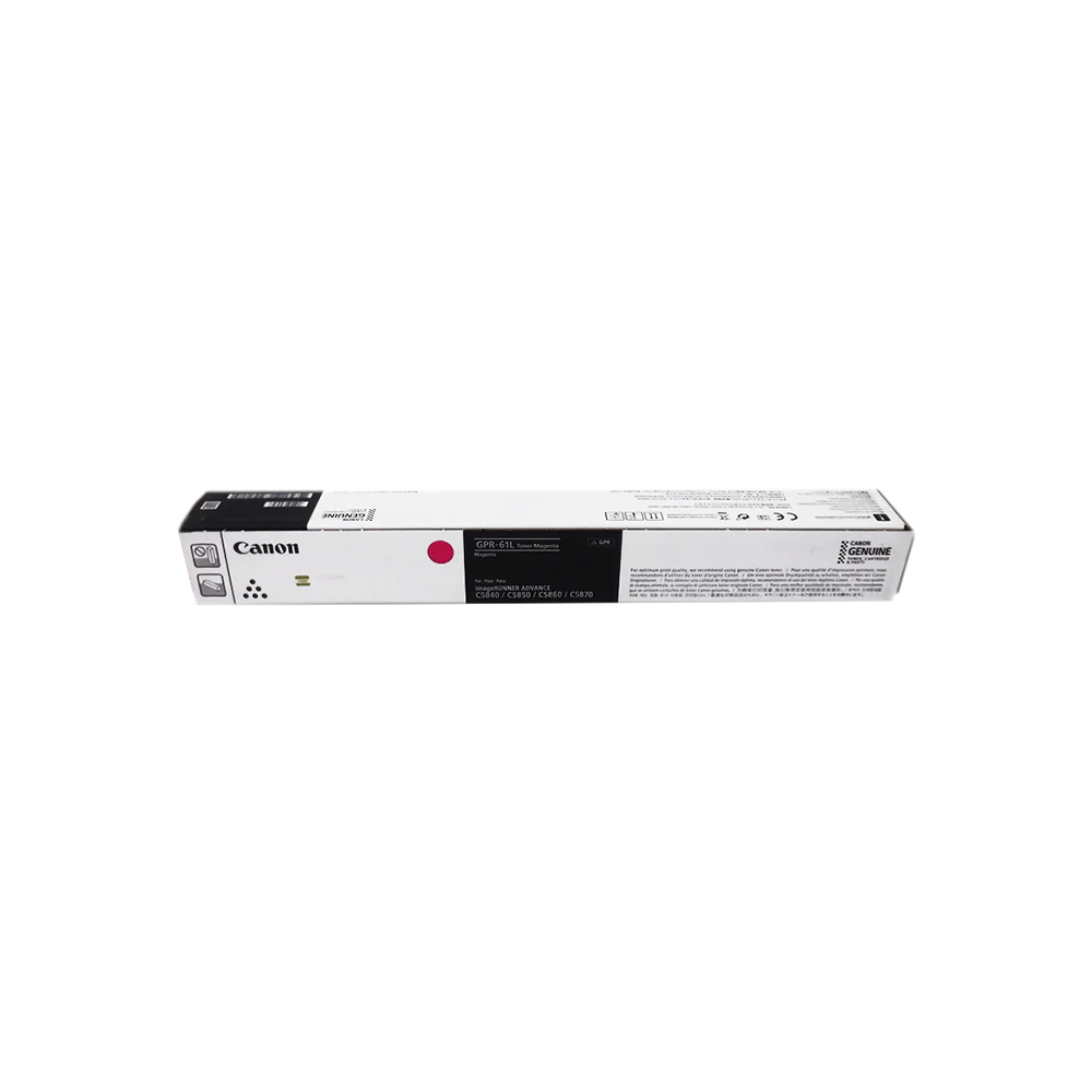 TONER CANON GPR-61L MAGENTA RENDIMIENTO 26000 PAGINAS C5850I/C5840I 1 TONER CANON GPR-61L MAGENTA RENDIMIENTO 26000 PAGINAS C5850I/C5840I