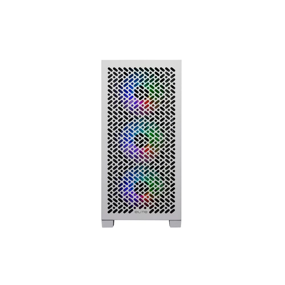 CASE COOLER MASTER/ELITE 302 WHITE MINI TOWER MICRO ATX 3X120MM ARGB USB TYPE C EN PANEL 2 CASE COOLER MASTER/ELITE 302 WHITE MINI TOWER MICRO ATX 3X120MM ARGB USB TYPE C EN PANEL - Imagen 2