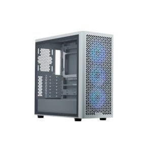 CASE COOLER MASTER/MID TOWER ELITE 502 ATX 3X120MM ARGB FANS X1 USB TYPE A X1 USB TYPE C WHITE