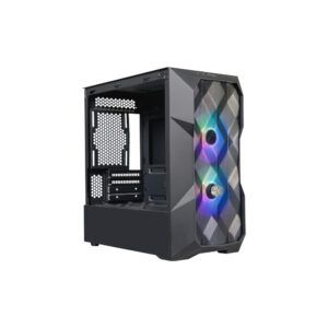 CASE COOLER MASTER/TD300 MASTERBOX BLACK MESH MINI TOWER MICRO ATX 2X120MM FRONT