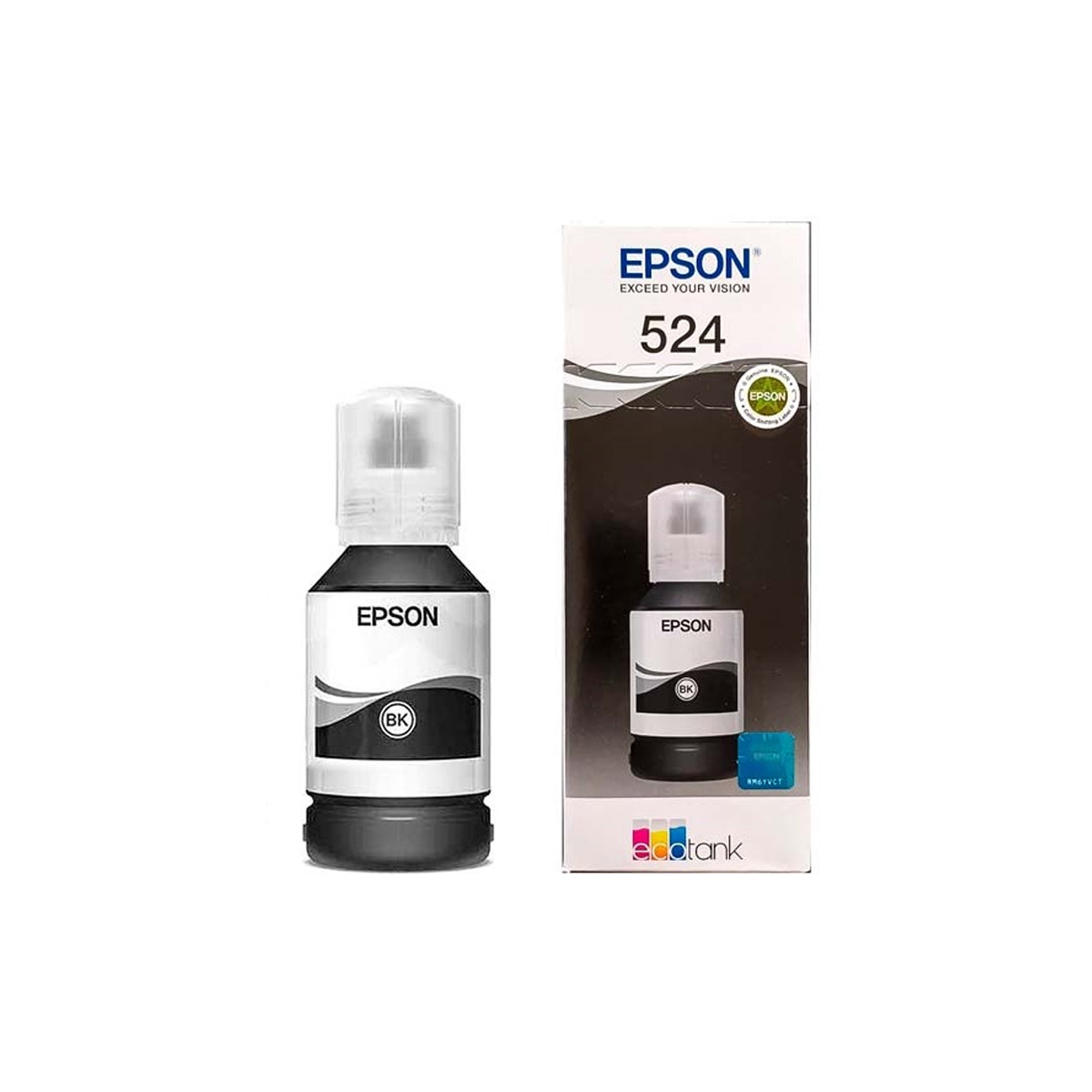 BOTELLA EPSON T524 NEGRO L6580/L15150/L15160 7500 PAGS T524120-AL 1 BOTELLA EPSON T524 NEGRO L6580/L15150/L15160 7500 PAGS T524120-AL