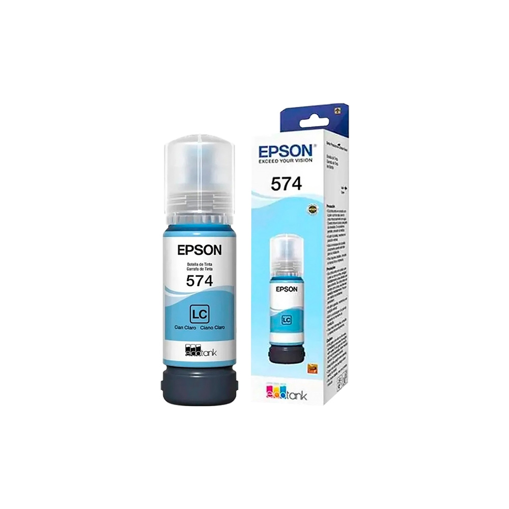 BOTELLA EPSON T574 CYAN CLARO L8050 7300 PAGS T574520-AL 1 BOTELLA EPSON T574 CYAN CLARO L8050 7300 PAGS T574520-AL