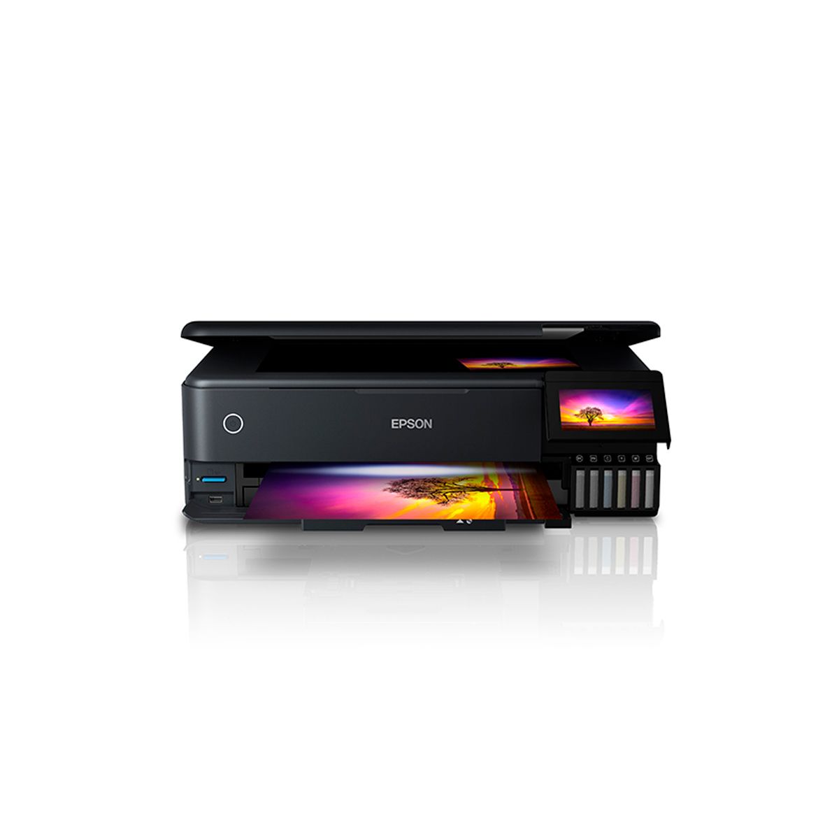IMPRESORA EPSON L8180 MULTIFUNCION A3 INALAMBRICA/COPIA/ESCANEA/ETHERNET 110V T554/T555 C11CJ21301 2 IMPRESORA EPSON L8180 MULTIFUNCION A3 INALAMBRICA/COPIA/ESCANEA/ETHERNET 110V T554/T555 C11CJ21301 - Imagen 2