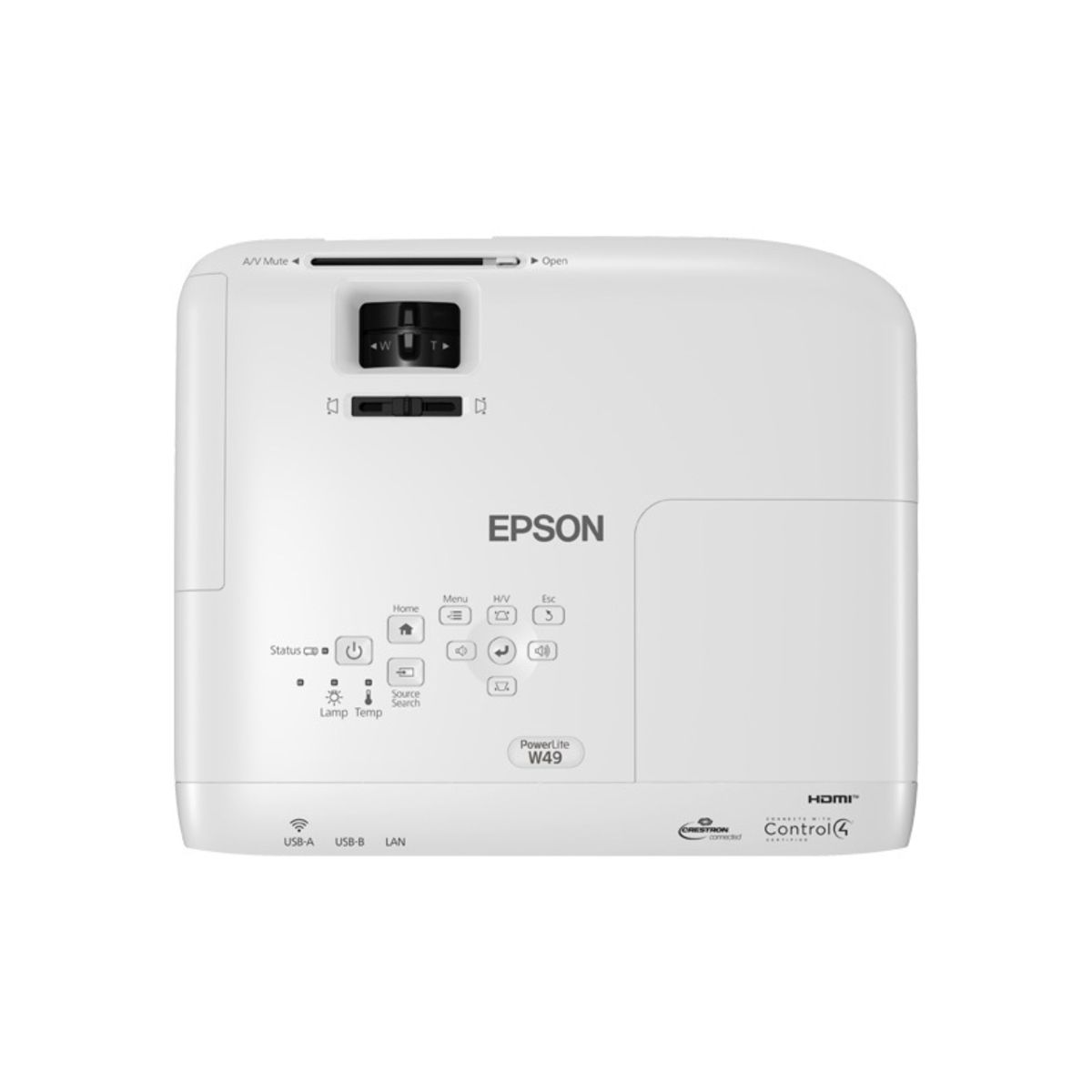 PROYECTOR EPSON POWERLITE W49 WXGA 3800 LUMENES/HDMI/WIFI OPCIONAL ELPAP11 V11H983020 1 PROYECTOR EPSON POWERLITE W49 WXGA 3800 LUMENES/HDMI/WIFI OPCIONAL ELPAP11 V11H983020