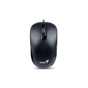 MOUSE USB GENIUS DX-110 NEGRO/3 BOTONES/1000DPI/WINDOWS Y MAC