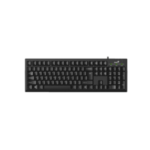 TECLADO GENIUS SMART KB-100 NEGRO USB/CLASICO/TECLAS DE FUNCION PERSONALIZABLES