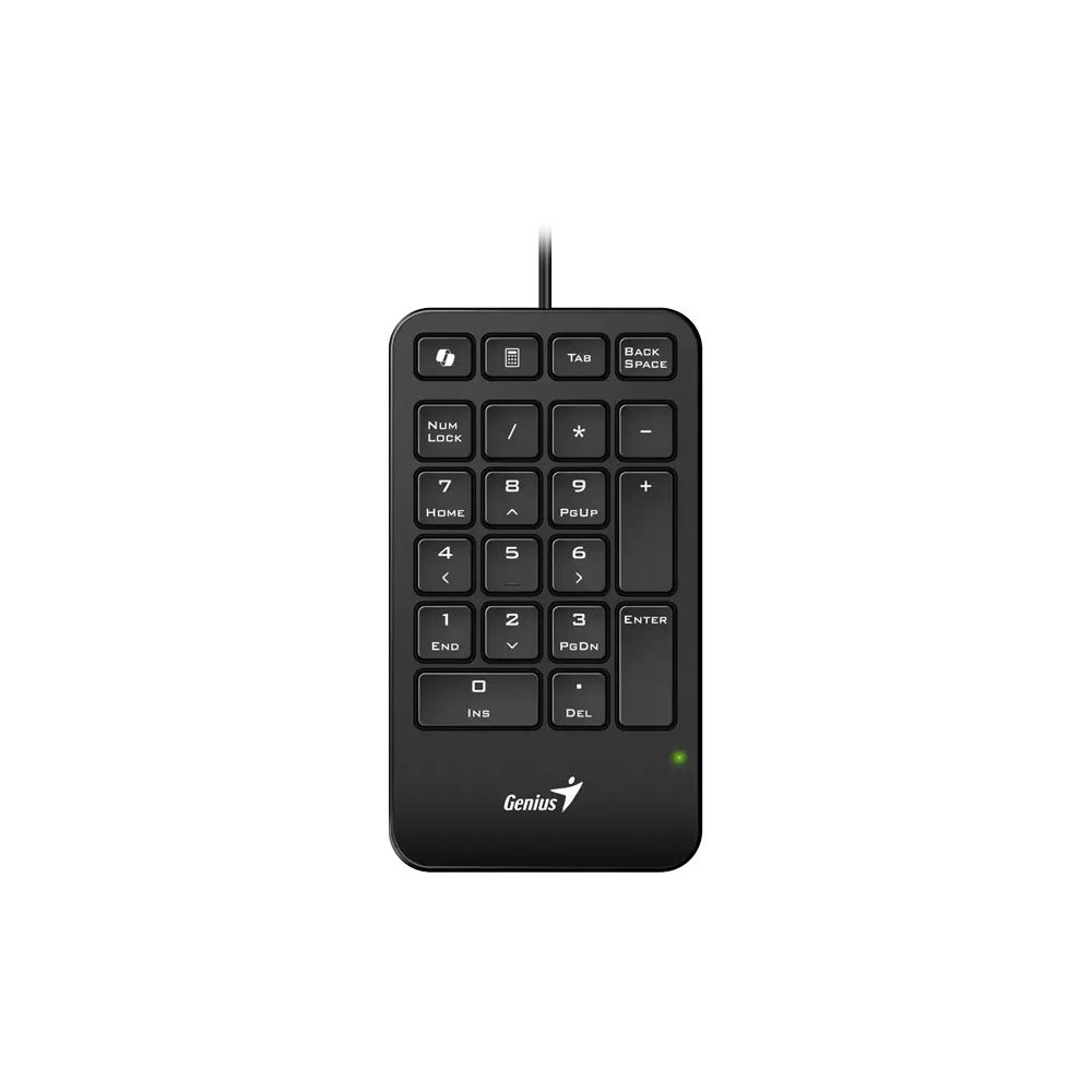TECLADO GENIUS/NUMERICO NUMPAD 125 USB TIPO A /NEGRO /COPILOT /WIN Y MAC 1 TECLADO GENIUS/NUMERICO NUMPAD 125 USB TIPO A /NEGRO /COPILOT /WIN Y MAC