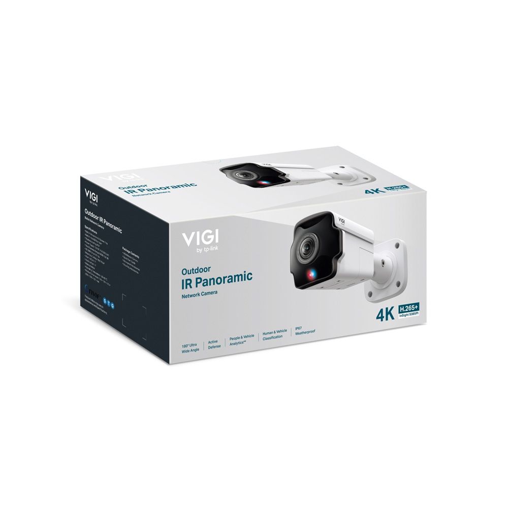 CAMARA TPLINK/INSIGHT S385PI /EXTERIOR/INFRARROJO/4K-8MP/ANALISIS DE PERSONAS Y VEHICULOS/POE/AUDIO 2 CAMARA TPLINK/INSIGHT S385PI /EXTERIOR/INFRARROJO/4K-8MP/ANALISIS DE PERSONAS Y VEHICULOS/POE/AUDIO - Imagen 2