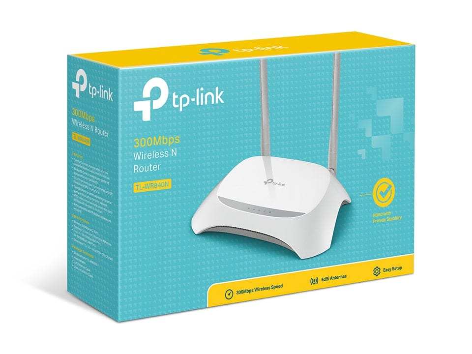 ROUTER TP-LINK TL-WR840N N300, 2 ANT., 4 PUERTOS FE 2 ROUTER TP-LINK TL-WR840N N300, 2 ANT., 4 PUERTOS FE - Imagen 2