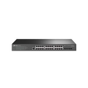 SWITCH TP-LINK TL-SG3428MP 24 PUERTOS GIGABIT POE L2/4 RANURAS SFP/384W/INTEGRACION OMADA/RACK