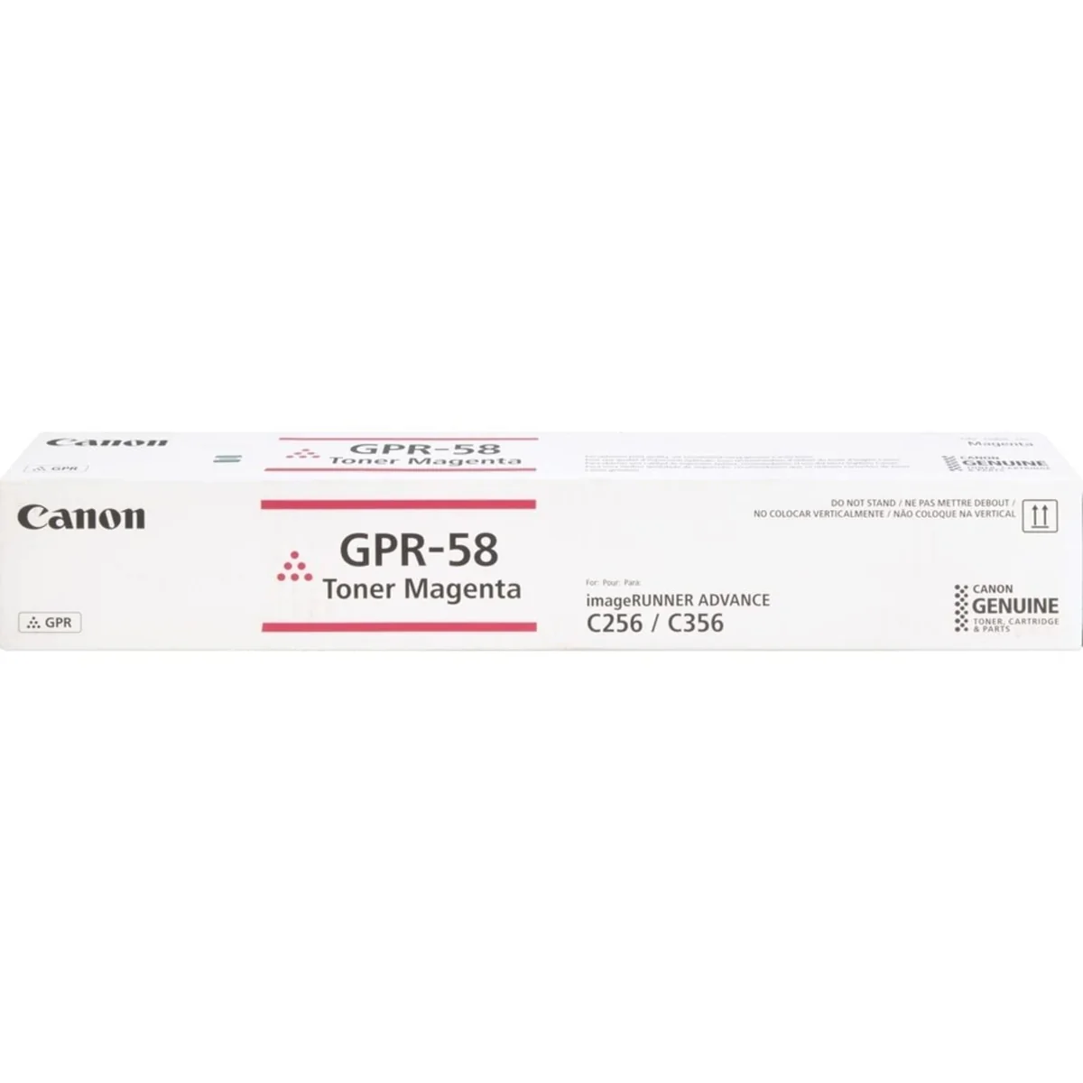 TONER CANON GPR-58 MAGENTA RENDIMIENTO 18000 PAGINAS IRA C257IF/C357IF 1 TONER CANON GPR-58 MAGENTA RENDIMIENTO 18000 PAGINAS IRA C257IF/C357IF