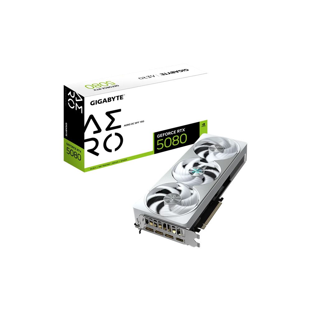 TARJETA DE VIDEO GIGABYTE GEFORCE RTX5080 AERO OC 16GB 2 TARJETA DE VIDEO GIGABYTE GEFORCE RTX5080 AERO OC 16GB - Imagen 2