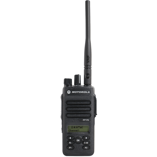 Radio portátil digital Motorola DEP570e 128C/5W/VHF 136-174Mhz 1 Radio portátil digital Motorola DEP570e 128C/5W/VHF 136-174Mhz