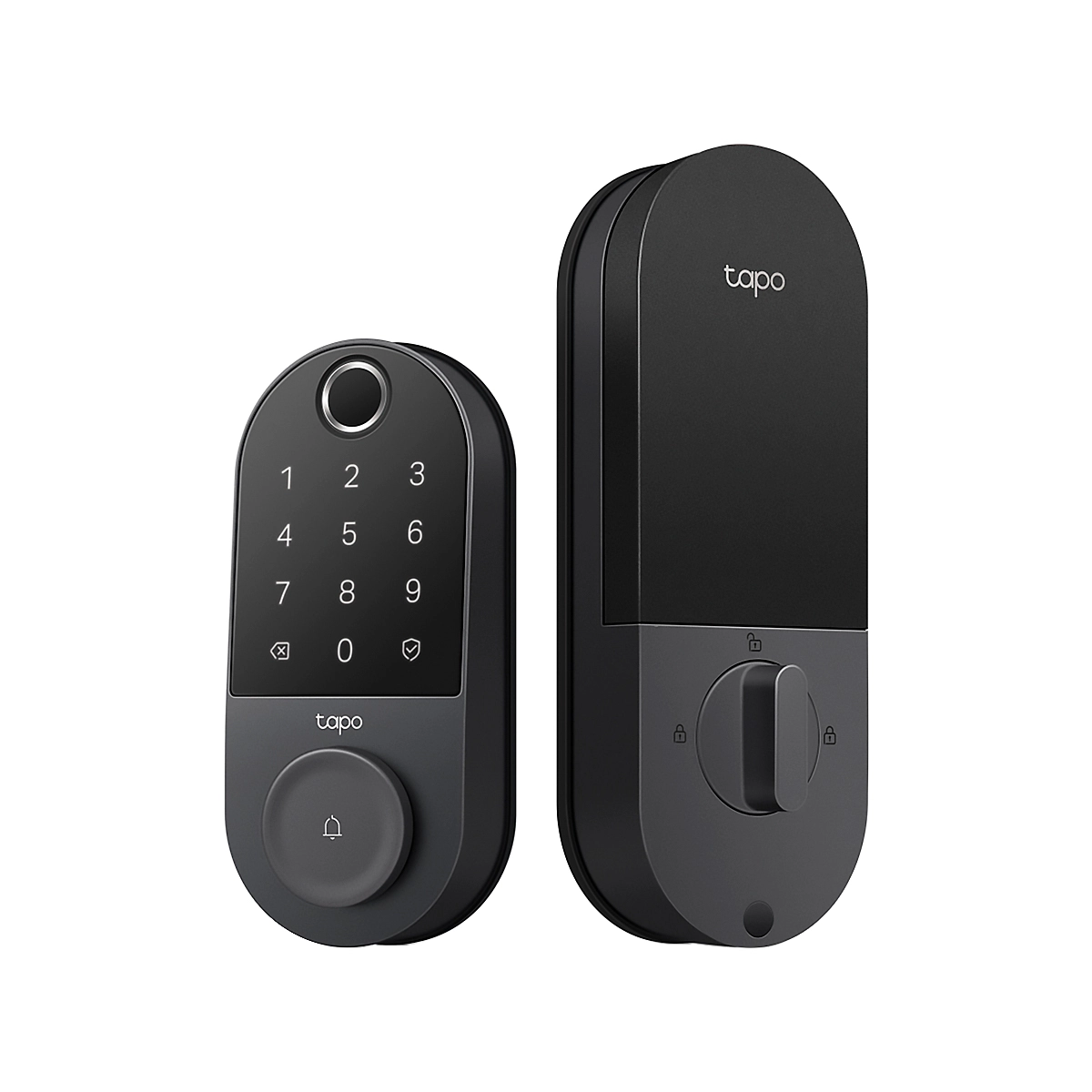 CERRADURA INTELIGENTE WI-FI TP-LINK BLACK 6 ACCESOS HUELLA DIGITAL CARGA USB-C BATERIA 1 YEAR IP65 1 CERRADURA INTELIGENTE WI-FI TP-LINK BLACK 6 ACCESOS HUELLA DIGITAL CARGA USB-C BATERIA 1 YEAR IP65