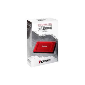 SSD/KINGSTON EXTERNO XS1000 RED 1TB USB 3.2 GEN 2 1050MBX/1000MBS NAND 3D