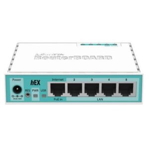 MIKROTIK ROUTER RB-750/R2 MODELO HEX LITE