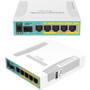 MIKROTIK ROUTER RB-960PGS MODELO HEX POE