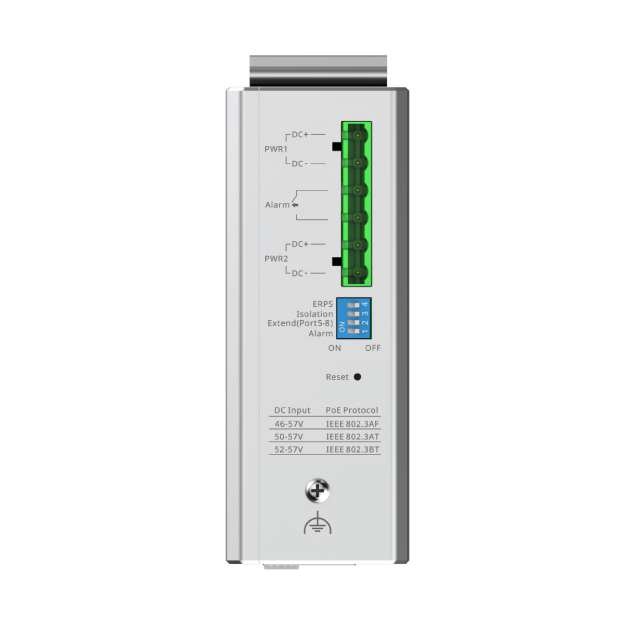 RUIJIE SWITCHES SMB INDUSTRIALES RG-NIS2100-8GT2SFP-HP 8 PTOS GIGA 1*POE++ 7*POE+ 2 PTS SFP CAPA 2 3 RUIJIE SWITCHES SMB INDUSTRIALES RG-NIS2100-8GT2SFP-HP 8 PTOS GIGA 1*POE++ 7*POE+ 2 PTS SFP CAPA 2 - Imagen 3