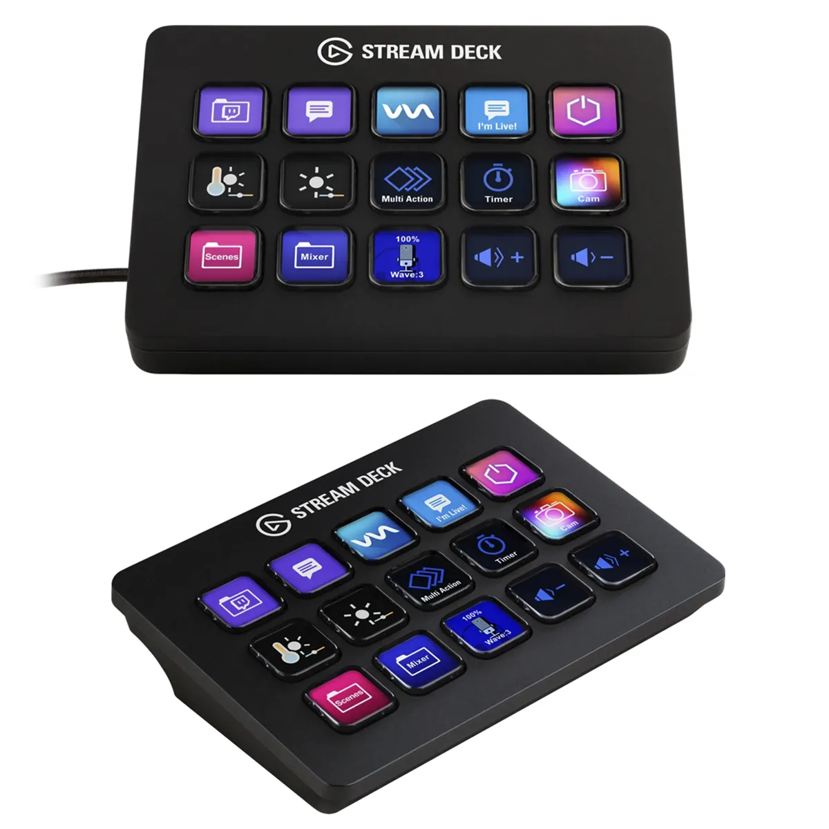 STREAM DECK LCD CORSAIR 15 TECLAS CUBIERTAS DE FLUJO MK.2 2 STREAM DECK LCD CORSAIR 15 TECLAS CUBIERTAS DE FLUJO MK.2 - Imagen 2