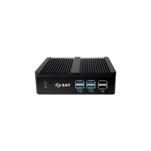 MINI PC SAT Z4125 4GB-DDR3 128GB-SSD Wifi HDMI VGA LAN 8-USB Black