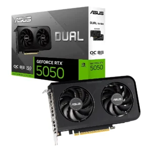 VIDEO ASUS Dual GeForce RTX-5050 OC EDITION 8GB GDDR6 HDMI 3DP 2VENT. PCI-Exp.5.0