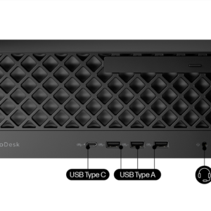 HP ProDesk 4 G1i Intel Ultra 5 235 16GB-DDR5 512GB HDMI DP USB-C 3USB-A SFF W11-Pro Negra