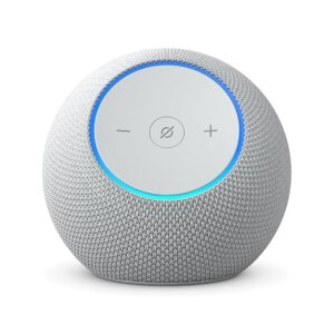 ECHO DOT MAX CON ALEXA SMART HOME HUB GLACIER WHITE