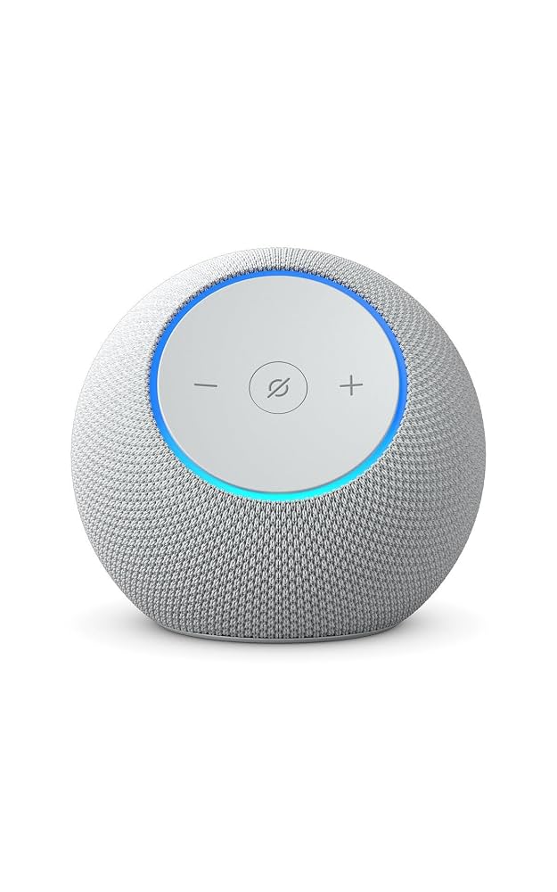 ECHO DOT MAX CON ALEXA SMART HOME HUB GLACIER WHITE 1 ECHO DOT MAX CON ALEXA SMART HOME HUB GLACIER WHITE