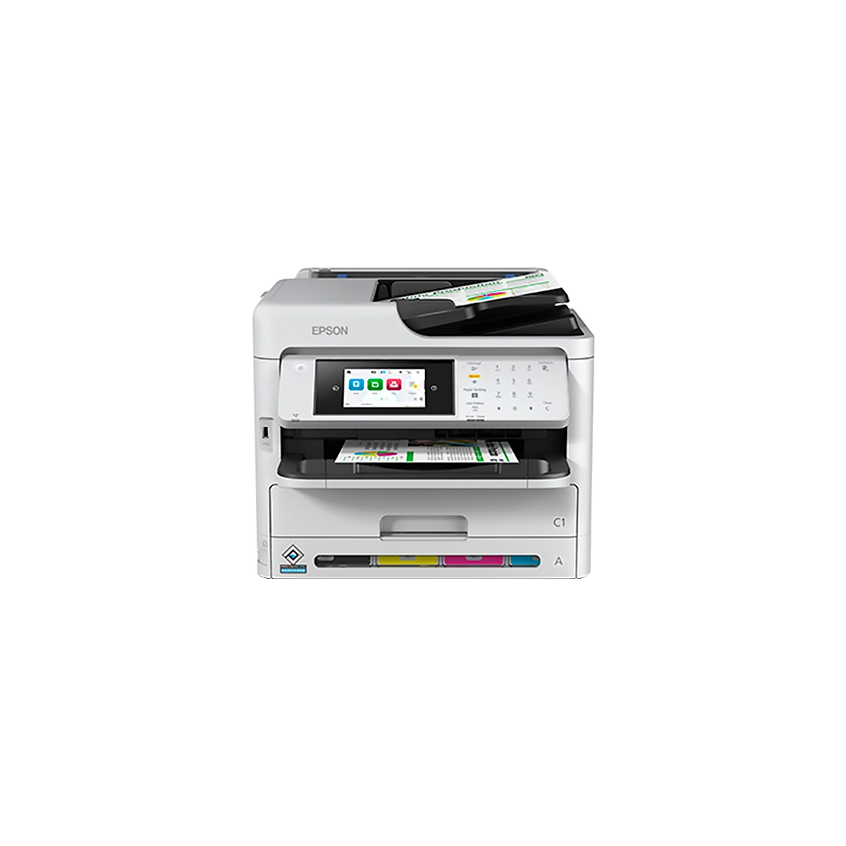 Impresora EPSON WorkForce C-5810 Color Multifuncional 24ppm ADF Wifi Ethernet Duplex 1 Impresora EPSON WorkForce C-5810 Color Multifuncional 24ppm ADF Wifi Ethernet Duplex