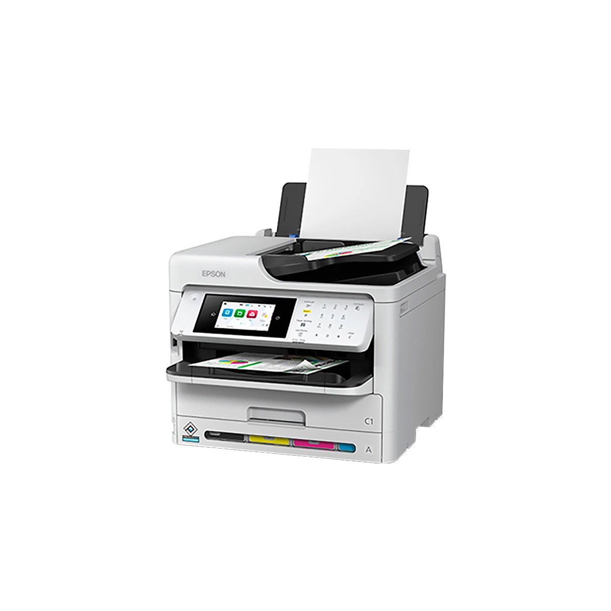 Impresora EPSON WorkForce C-5810 Color Multifuncional 24ppm ADF Wifi Ethernet Duplex 2 Impresora EPSON WorkForce C-5810 Color Multifuncional 24ppm ADF Wifi Ethernet Duplex - Imagen 2