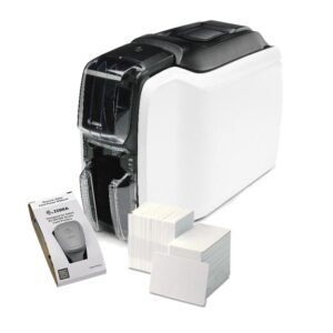 Impresora de Credenciales PVC Zebra ZC100 1 Cara Kit