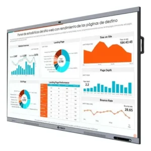 Pantalla Interactiva TEROS TE-8614W 86" Android 14 8GB/128GB Cámara 48MP EDLA