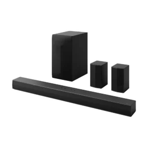 Home 11 Barra de Sonido LG S60TR Bluetooth 440W 5.1 Subwoofer Altavoces traseros Cine Casa Dolby D Negro