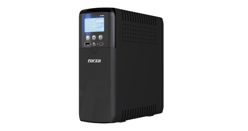 UPS FORZA INTELIGENTE 1000VA/600W TORRE COMPACTA, 10 SALIDAS, LCD, PUERTOS USB DE CARGA, SOFTWARE-12 1 UPS FORZA INTELIGENTE 1000VA/600W TORRE COMPACTA, 10 SALIDAS, LCD, PUERTOS USB DE CARGA, SOFTWARE-12
