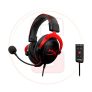 Audífonos Gamer negro/rojo HyperX Cloud II